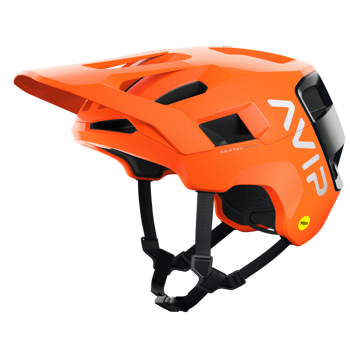 Bicycle helmet POC KORTAL RACE MIPS FLUORESCENT ORANGE AVIP/URANIUM BLACK MATT - 2021