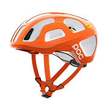 Bicycle helmet POC Octal MIPS Fluorescent Orange AVIP