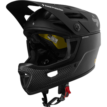 Bike helmet Sweet Protection Arbitrator Mips Matte Black/Natural Carbon - 2023
