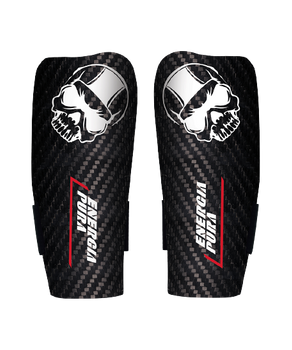 Forearm Protection Energiapura Round Carbon Competition Junior Black/White Skull/Red - 2024/25