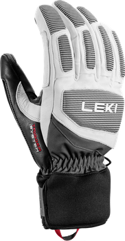 Gloves LEKI Griffin Pro 3D White/Black - 2023/24