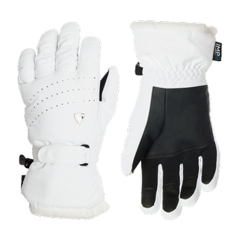Gloves ROSSIGNOL W Famous Impr G White - 2022/23