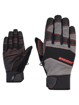 Gloves Ziener G-Work Glove Ski Alpine Frost Gray - 2023/24