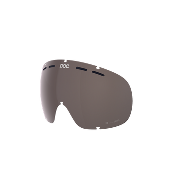 Goggle lense POC Fovea Mid Race Lens Clarity Universal/Partly Cloudy Grey - 2023/24