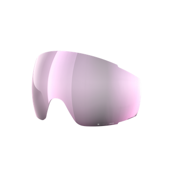 Goggle lense POC Zonula Race Lens Clarity Highly Intense/Low Light Pink - 2023/24