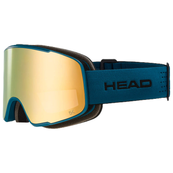 Goggles HEAD Horizon 2.0 5K Gold Petrol + spare lens - 2024/25