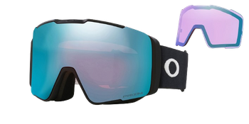 Goggles Oakley Line Miner Pro L Matte Black Prizm Sapphire + spare lenses Prizm Iced - 2024/25