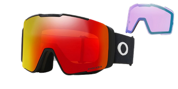 Goggles Oakley Line Miner Pro L Matte Black Prizm Torch + spare lenses Prizm Iced - 2024/25