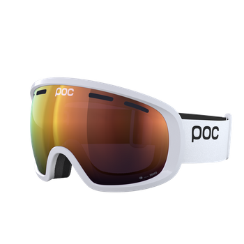 Goggles POC Fovea Hydrogen White/Partly Sunny Orange - 2024/25