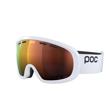 Goggles POC Fovea Mid Clarity Hydrogen White/Spektris Orange - 2022/23