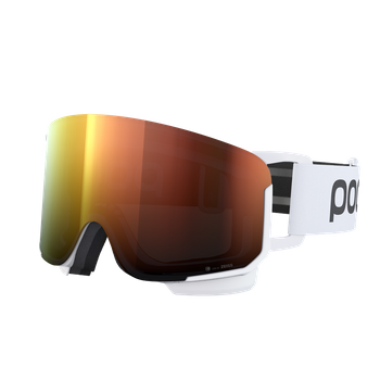 Goggles POC Nexal Hydrogen White/Partly Sunny Orange - 2024/25