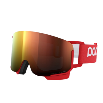 Goggles POC  Nexal Raw Prismane Red/Partly Sunny Orange - 2024/25