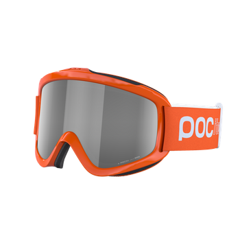 Goggles POC POCito Iris Fluorescent Orange/Partly Sunny Light Silver - 2024/25