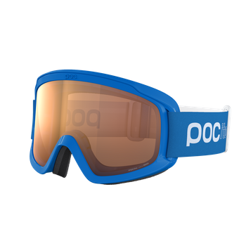 Goggles POC POCito Opsin Fluorescent Blue/Partly Sunny Light Orange - 2024/25