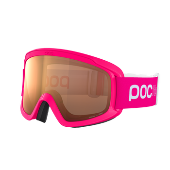 Goggles POC POCito Opsin Fluorescent Pink/Partly Sunny Light Orange - 2024/25