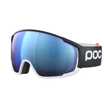 Goggles POC Zonula Race Uranium Black/Hydrogen White/Partly Sunny Blue - 2023/24