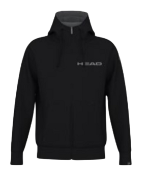 HEAD Hoodie FZ Black - 2024/25