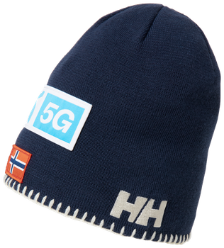 Helly Hansen Mountain Beanie Fleece Lined Ocean - 2023/24