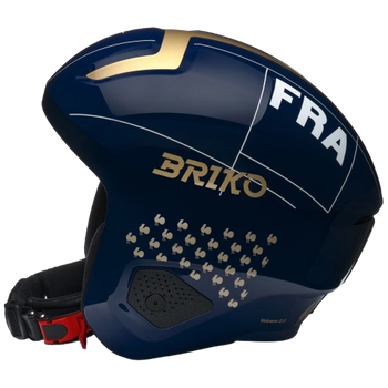 Helmet Briko Vulcano 2.0 France Shiny Tangaroa Blue - 2024/25