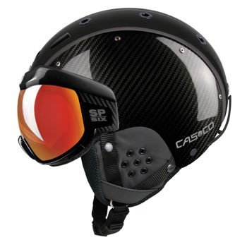 Helmet CASCO SP-6 Visor Limited Carbon Black - 2022/23