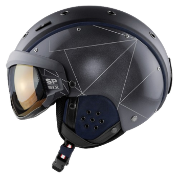 Helmet Casco SP-6 Limited Black Geometric - 2024/25