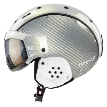 Helmet Casco SP-6 Limited Carbon Color Shift Silver - 2024/25