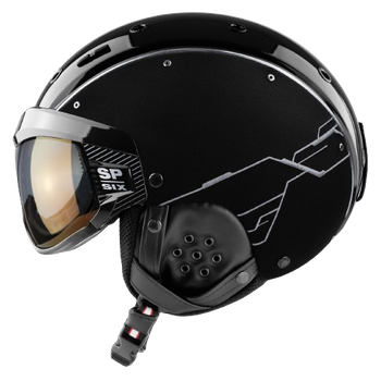 Helmet Casco SP-6 Limited Circuit Black Silver - 2024/25