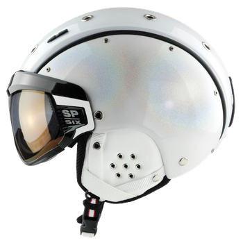 Helmet Casco SP-6 Limited White Black Chameleon - 2024/25