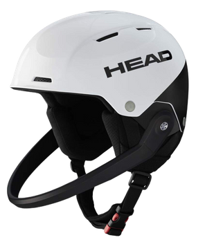 Helmet HEAD Team SL White/Black + Chinguard - 2023/24