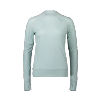 Hoodie POC W`s Light Merino Jersey Apophyllite Green - 2022/23