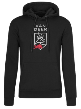 Hoodie Van Deer Logo Hoodie Black - 2024/25
