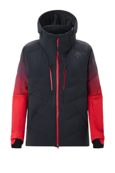 Insulated jacket Descente Hybrid Down Jacket Black Electric Red - 2024/25