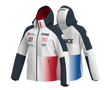 Men's ski jacket Colmar Replica Ski Jacket White/Black/Blue/Red - 2024/25