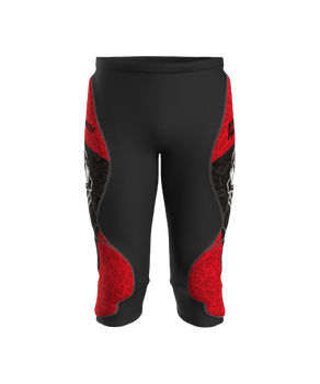 Pants with protections Energiapura Panta Racing 3/4 Red/Black - 2024/25