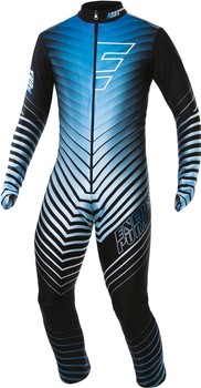 Race Suit ENERGIAPURA Active Black/Turquoise Junior (insulated, unpadded) - 2022/23