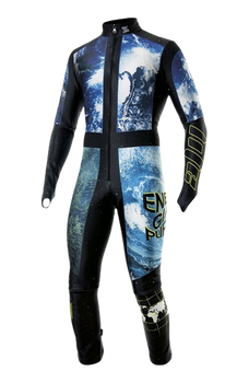 Race Suit ENERGIAPURA Life Junior Black/Planet/Wave/Forest (insulated, unpadded) - 2022/23