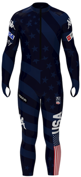Race suit KAPPA 4CENTO 400 KOMBAT SL 2022 US Blue Dk Navy/Blue Dk Navy Junior - 2022/23