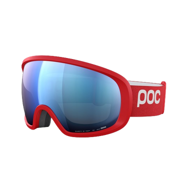 Ski goggles POC Fovea Prismane Red/Partly Sunny Blue - 2024/25