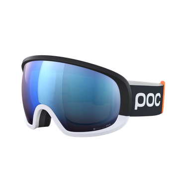 Ski goggles POC Fovea Race Uranium Black/Hydrogen White/Partly Sunny Blue - 2023/24