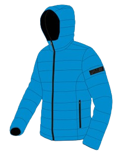Ski jacket ENERGIAPURA Fiss Jacket Turquoise/Black Men