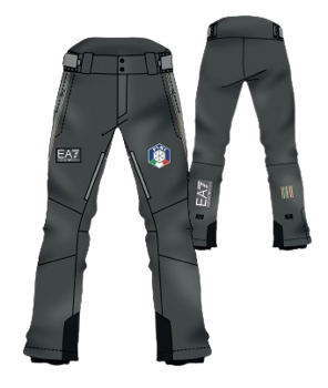 Ski pants Emporio Armani Fisi Ski Pant Dark Grey - 2024/25