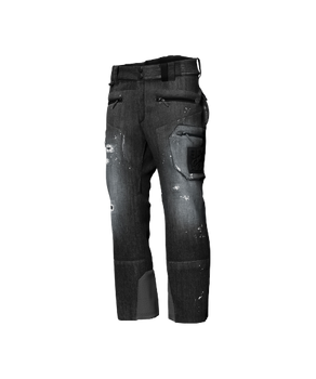 Ski pants Energiapura Grong Jeans Stonewashed Anthracite - 2024/25