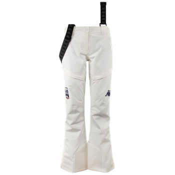Ski pants Kappa 6CENTO 665C US White Coconut - 2024/25