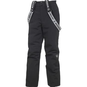 Ski pants ROSSIGNOL BOY SKI ZIP PANT BLACK