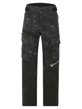 Ski pants Ziener RCE Coach Pants Man Black Foggy Print - 2023/24