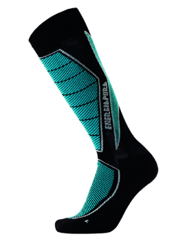Ski socks ENERGIAPURA Long Socks Race Turquoise - 2022/23
