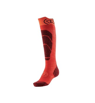 Ski socks Sidas Ski Merino Junior Red/Orange - 2023/24