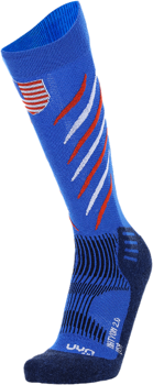 Ski socks UYN Natyon 2.0 USA - 2022/23