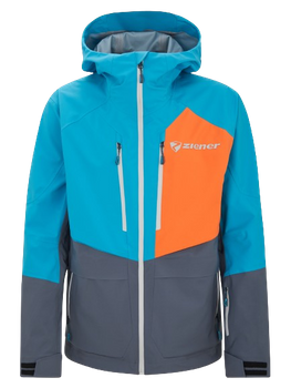 Skiing jacket Ziener Trivor Junior Padded Carribean Ombre - 2024/25