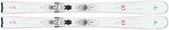 Skis Dynastar E Lite 7 Xpress + Look Xpress W 11 GW B83 White Sparkle- 2024/25